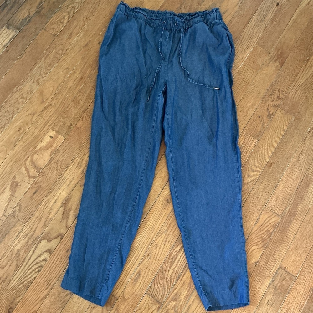 Ann Klein Slim Stretch Women's Pants Size XS Color Navy